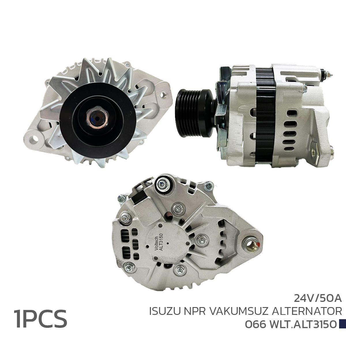 24V 50A ISUZU NPR VAKUMSUZ ALTERNATOR