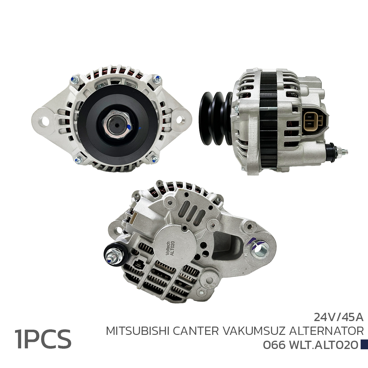 24V 45A MITSUBISHI CANTER VAKUMSUZ ALTERNATOR
