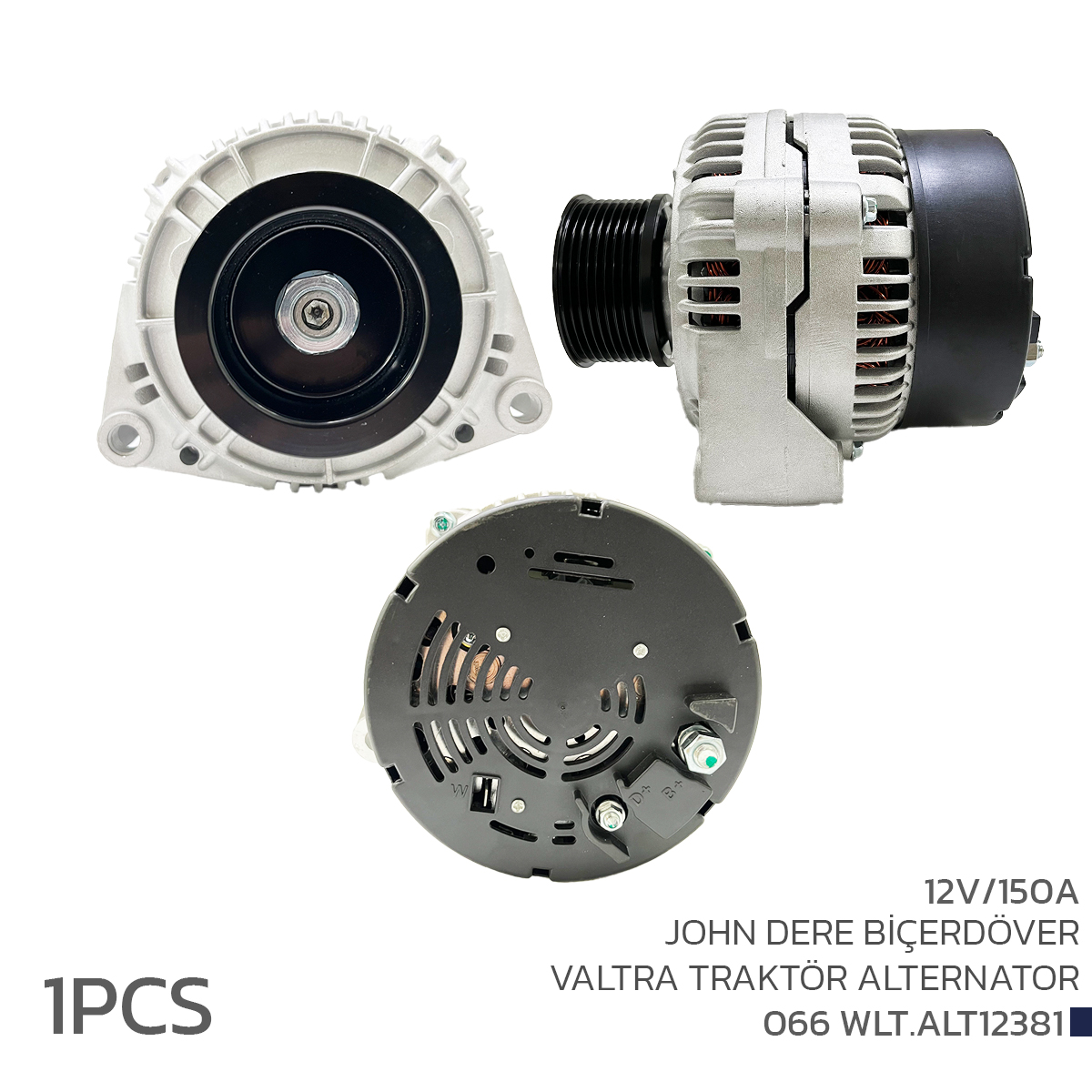 12V 150A JONH DERE BİÇERDÖVER VALTRA TRAKTÖR ALTER