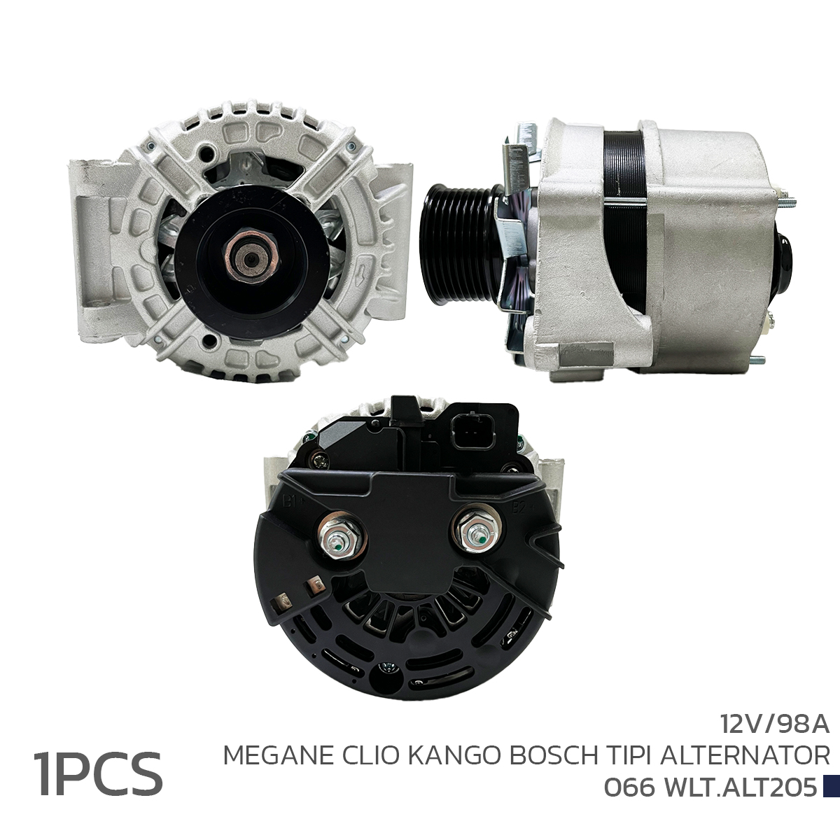 12V 98A MEGANE CLIO KANGO BOSCH TIPI ALTERNATOR