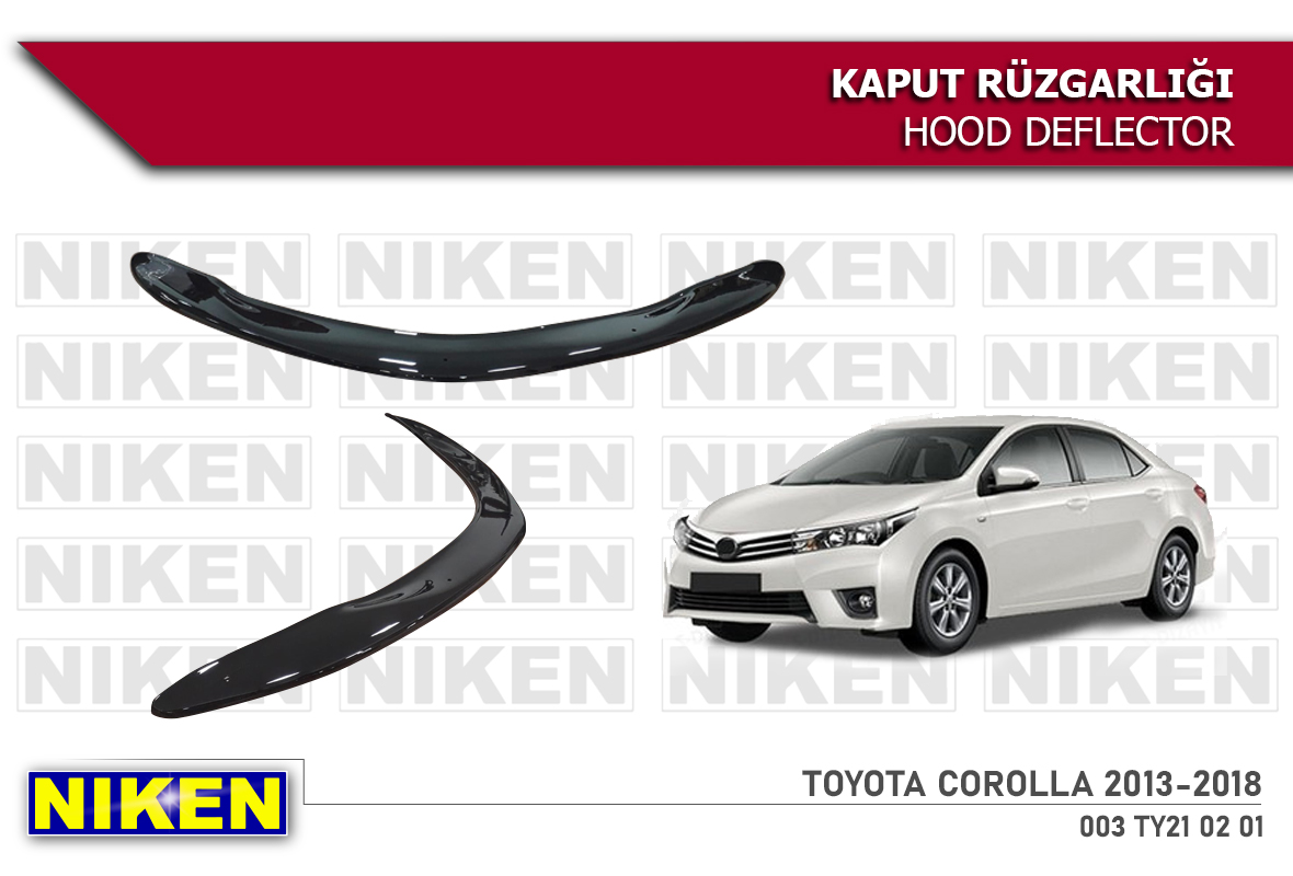 TOYOTA COROLLA 2014-2018 KAPUT RÜZGARLIĞI ECO