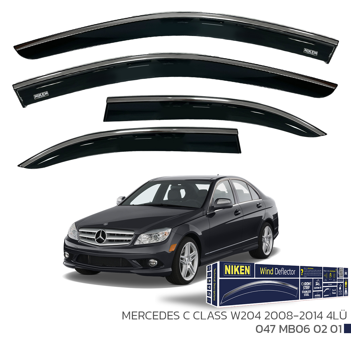 MERCEDES C CLASS W204 2008-2014 KROMLU CAM RÜZG 4L