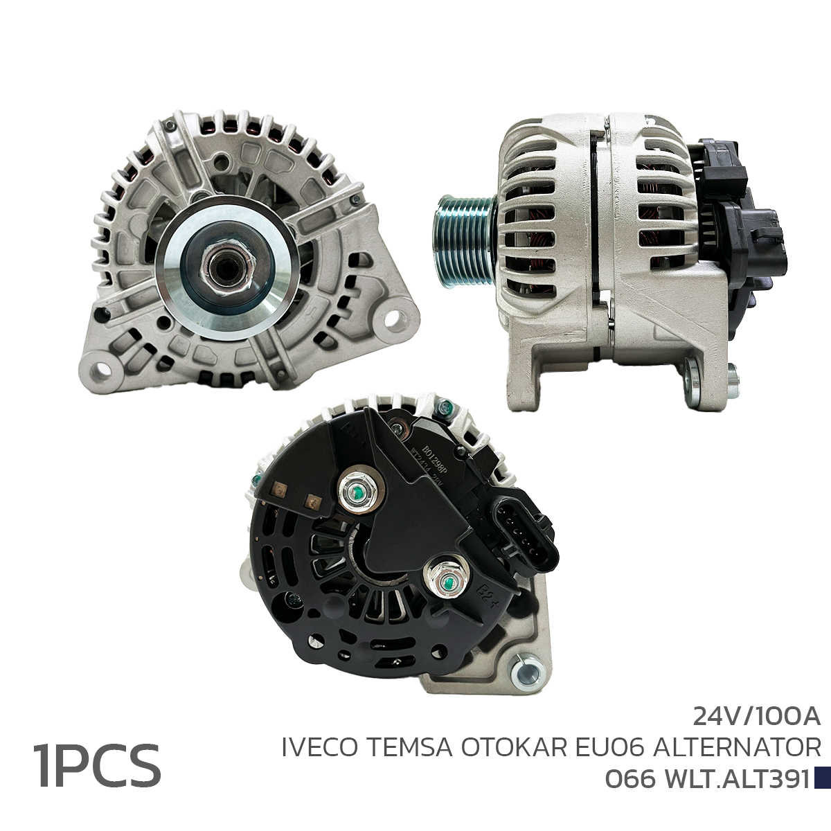 24V 100A IVECO TEMSA OTOKAR EUO6 ALTERNATOR