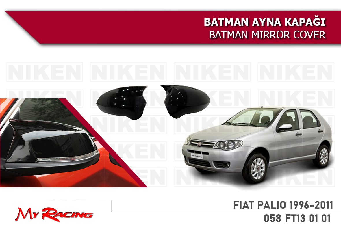 FIAT PALIO 2010-2012 BATMAN AYNA KAPAĞI SİYAH