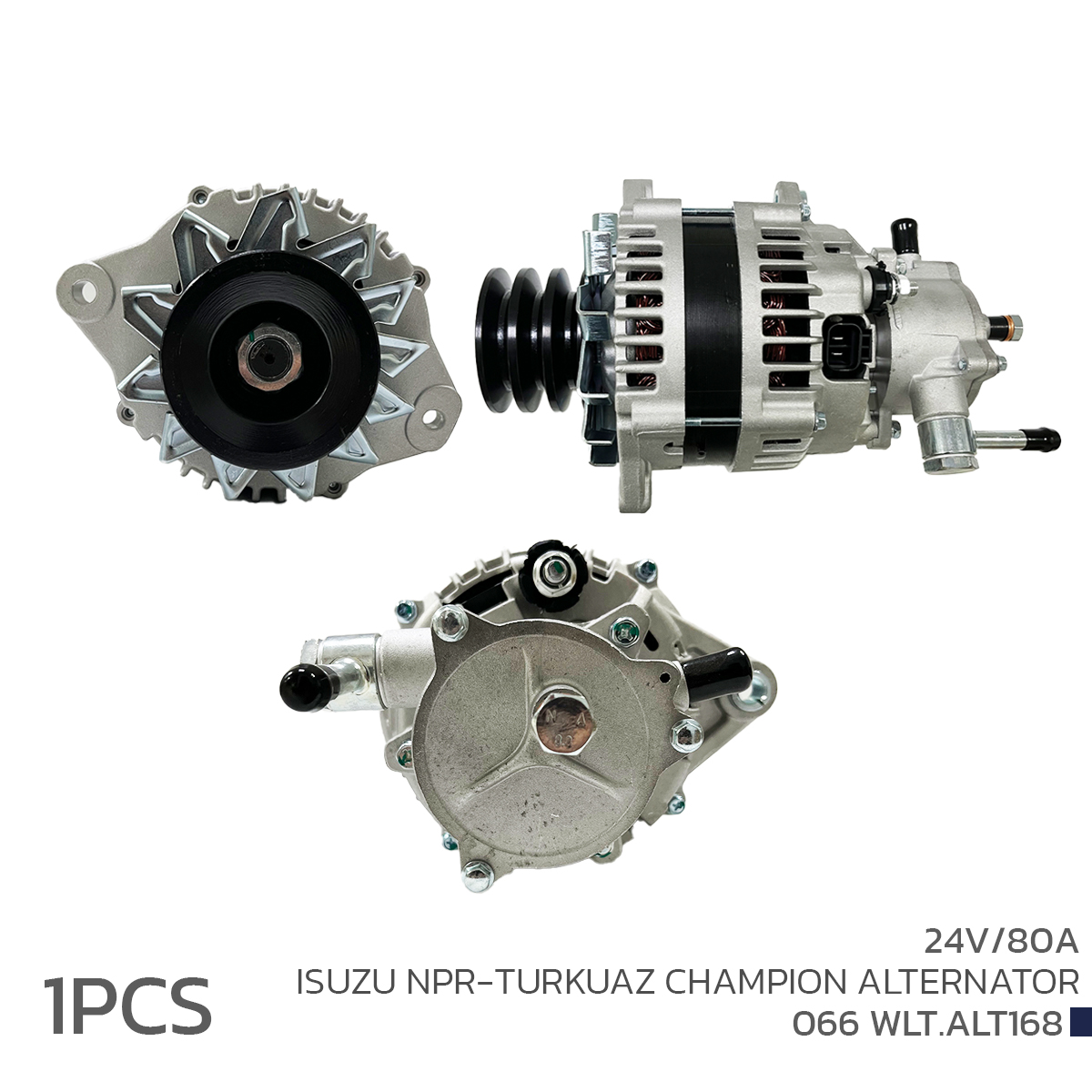 24V 80A ISUZU NPR-TURKUAZ ALTERNATOR