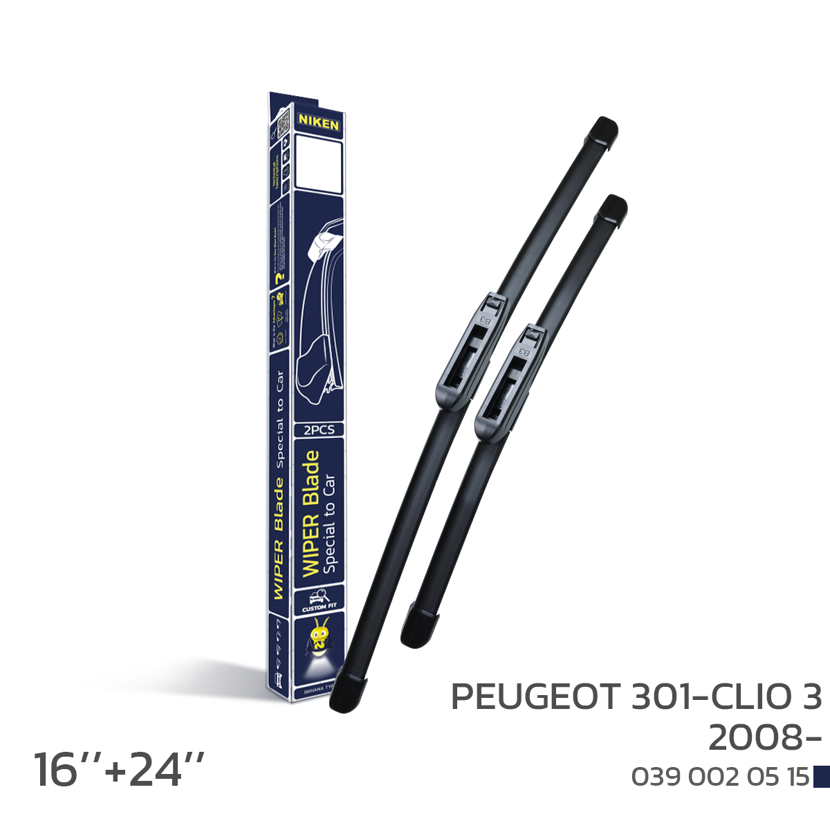 NIKEN PEUGEOT 301-CLIO 3 2008- ARACA ÖZEL SİLECEK