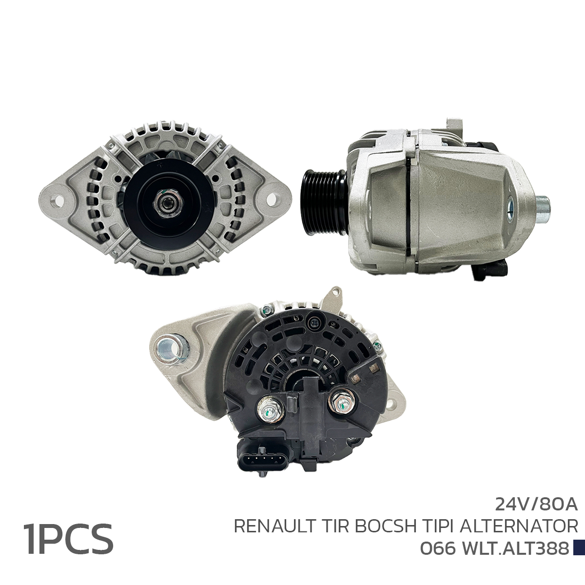 24V 80A RENAULT TIR BOSCH TIPI ALTERNATOR