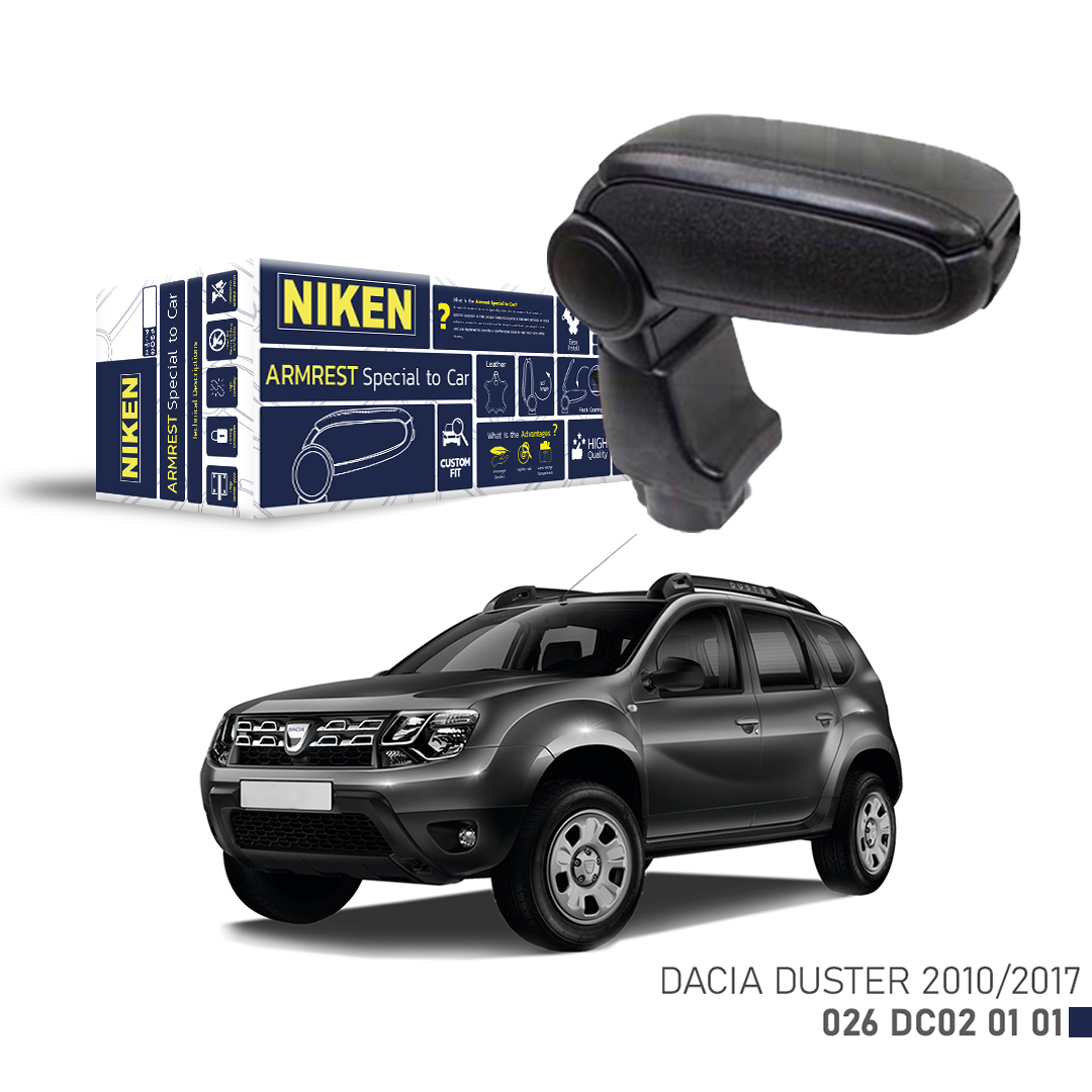 DACIA DUSTER 2010-2017 ARMREST SPECIAL TO CAR BLACK